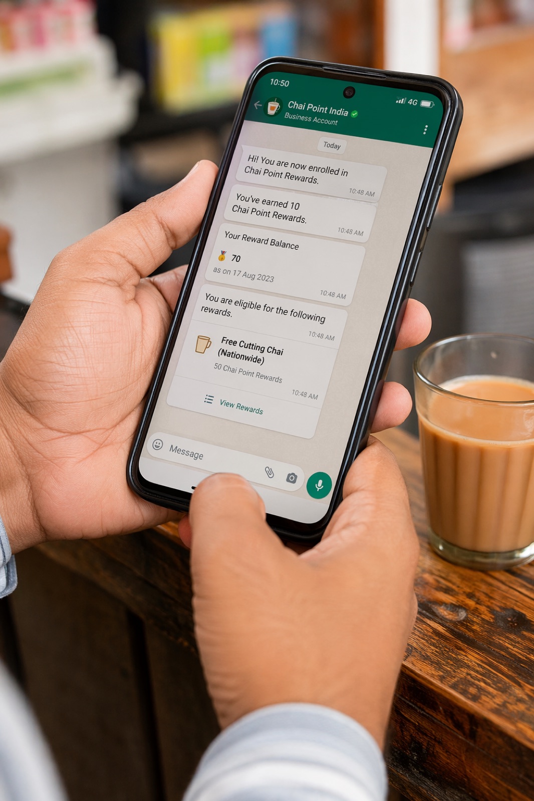 Hands Whatsapp Chat