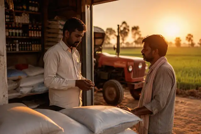 Agri input dealer shop