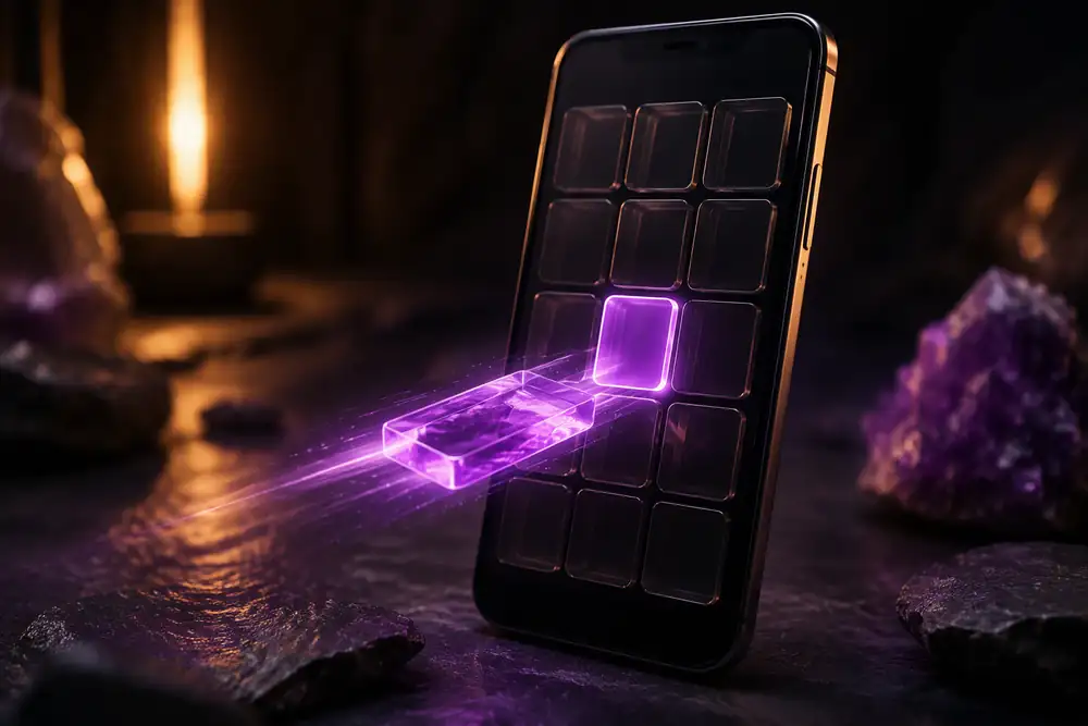 A module slotting into a mobile app